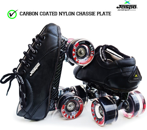 Jaspo Pro Hyper Quad Shoe Skates (UK-2 (Foot Length cms) Quad