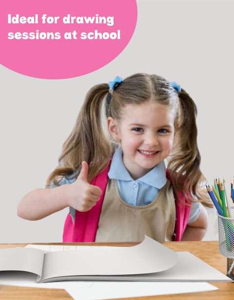Target Publications Drawing Book for Artists, Kids | 2A, A3 & A4 Size ...
