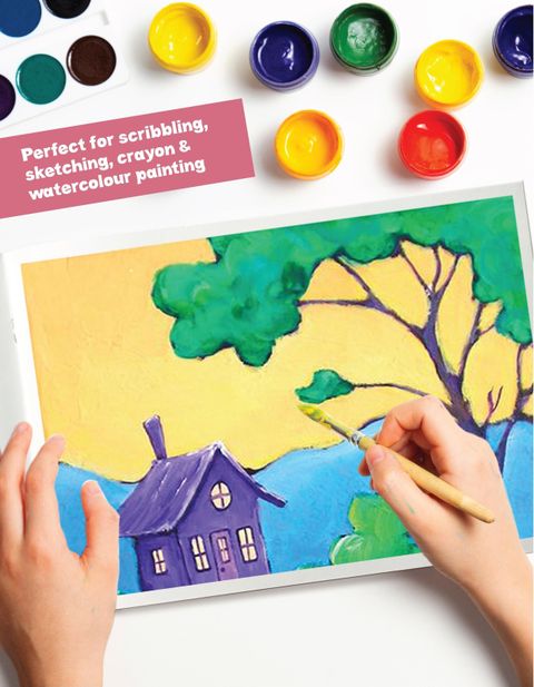 Target Publications Drawing Book for Artists, Kids | 2A, A3 & A4 Size ...