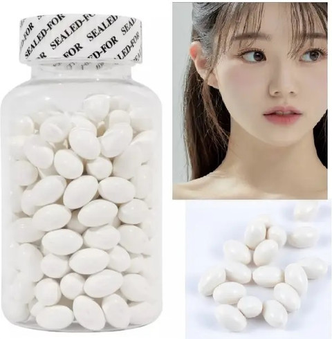 korean glutathione capsule OEM High Quality High Dose Korean Glutathione Collagen Capsule Vitamin C  Skin Whitening Capsule for All Skin Types