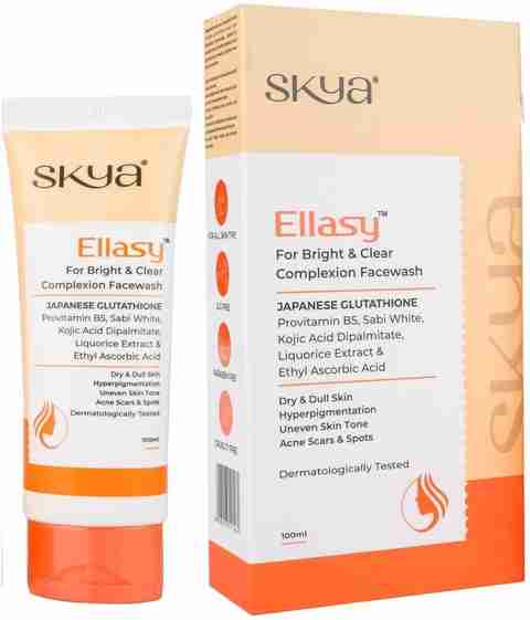 glutathione removes acne scars SKYA ELLASY BRIGHT & CLEAR FACE WASH WITH JAPANESE FOR HYPERPIGMENTATION, SKIN BRIGHTENING, UNEVEN SKIN TONE, & SPOTS, DEAD SKIN CELL REMOVAL .RADIANT COMPLEXION & PROTECTING SKIN CELL DAMAGE Personalized B12 Injection Kit tos Color:9D Lightest Gold Blonde