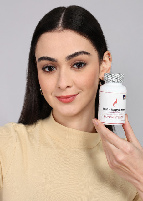 glutathione makes skin white brightening max glutathione skin whitening capsule for both men and women  (60 capsule) Price in India