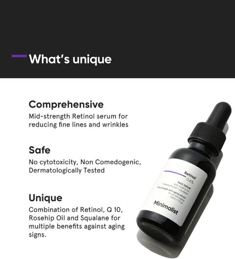Minimalist Retinol 0.6% Anti-Aging Serum 30ml - Image 6