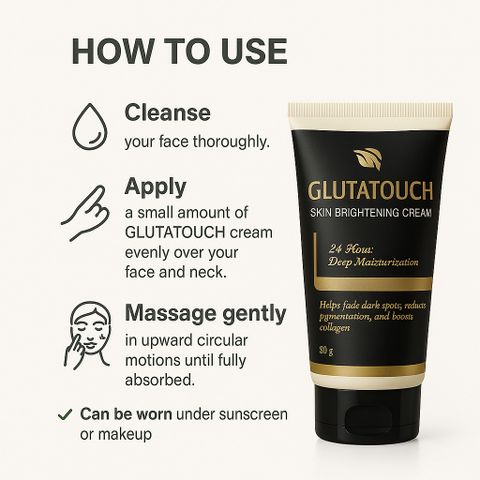 l glutathione cream uses GLUTATOUCH Skin Brightening with L-Glutathione and Vitamin C for 24-Hour Moisturizing, Skin Radiance, Dark Spot Reduction, and Even-Tone Enhancement, 50g Price in India Subcutaneous vs intramuscular 💉what's SELECT VOLUME DISCOUNT:Individual ~Pre-Order 8-16 week etd glow essence