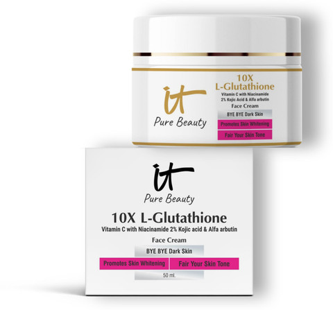 IT Pure Beauty 10x L-Glutathione Face Cream For Pigmentation Removal, Anti Acne & Pimple Price in India - Buy IT Pure Beauty 10x L-Glutathione Face Cream For Pigmentation Removal, Anti Acne & IT Pure Beauty 10x L-Glutathione Face Cream For Pigmentation Removal, Anti Acne & Pimple Price in India - Buy IT Pure Beauty 10x L-Glutathione Face Cream For Pigmentation Removal, Anti Acne &