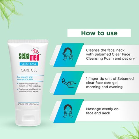 Sebamed Clear Face Care Gel | pH 5.5 | Hyaluronic acid & Aloe Vera| Price  in India - Buy Sebamed Clear Face Care Gel | pH 5.5 | Hyaluronic acid & Aloe  Vera| online at Flipkart.com