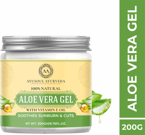 Ayusoul Ayurveda Aloevera Gel with Honey Extract & Vitamin E Oil Pack of 2  Price in India - Buy Ayusoul Ayurveda Aloevera Gel with Honey Extract &  Vitamin E Oil Pack of