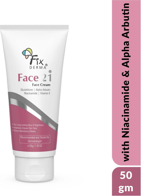 Fixderma 2% Niacinamide & Glutathione Face 21 Face Cream, Reduce Wrinkles & Fine  Lines Price in India