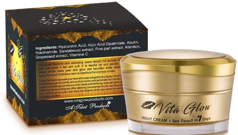 glutathione tablets vita glow night cream price in india VITAGLOW 30G brightening line mk 677 and bpc Size:30-Day Supply