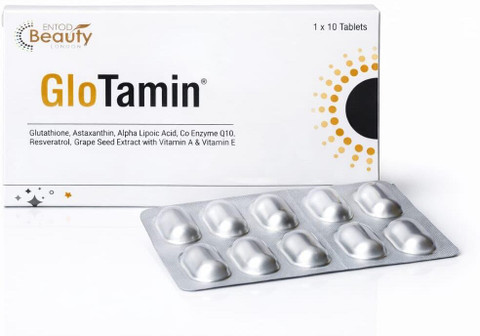 astaxanthin glutathione supplement glotamin Glutathione Tablets – Antioxidant Skin & Wellness Supplement with  Astaxanthin, CoQ10 & Vitamins A & E – Pack of 2 (2x10 Tablets) Price in  India