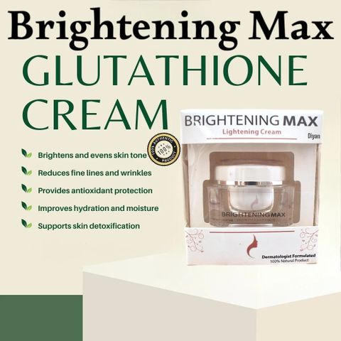 max glutathione Brightening Max glutathione skin brightening cream for anti tan skin Price  in India