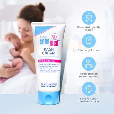 Sebamed Baby Rash Cream|pH for Diaper Rashes|Fast rash