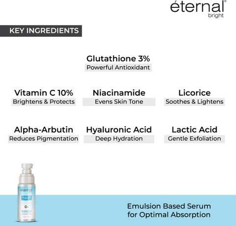 liposomal glutathione hair growth eternal bright Glutathione Serum – 3% Glutathione, 10% Vitamin C &  Niacinamide | Brightens Skin, Evens Tone & Boosts Collagen | For All Skin  Types Price in India