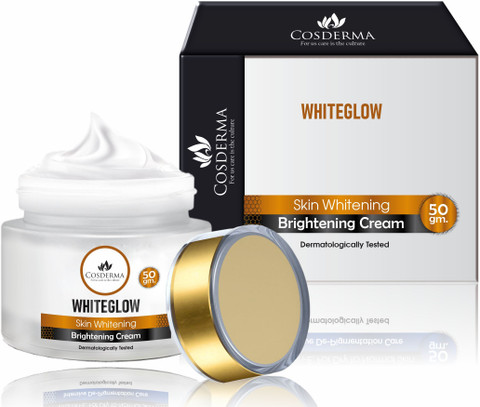 COSDERMA Whiteglow Skin Brightening Whitening Face Cream 50gm Price in India