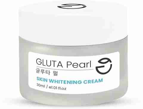 Gluta pearl Skin Whitening Cream, Night Cream for Brightening and Antiging  Price in India