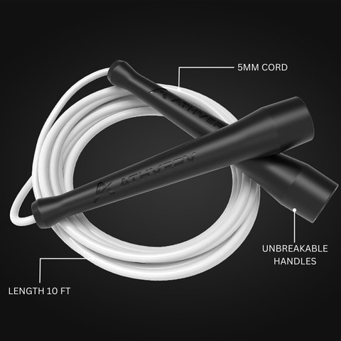 ATHVERV Pro Boxer Jump Rope, Speed Skipping Rope for Boxing