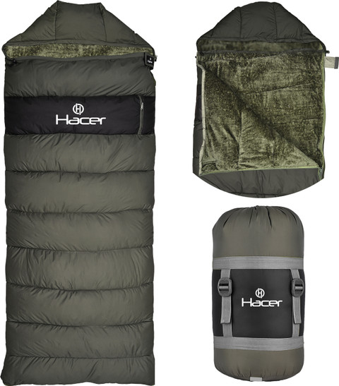 Hacer Sleeping Bag for Camping Hiking Traveling and Outdoors (+2