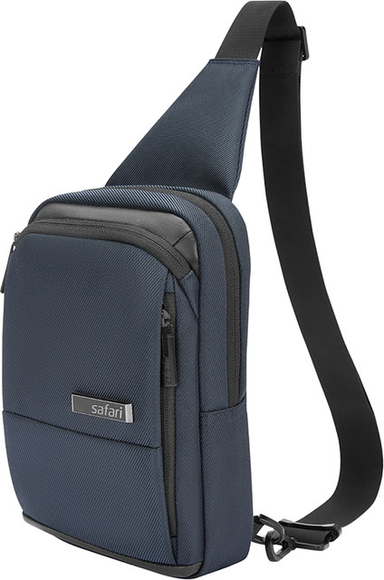 SAFARI Blue Sling Bag Connect Blue Price in India