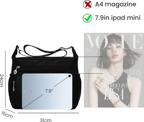 新品未使用 everyone nylon big shoulder bag everyone nylon big shoulder bag (BLACK) | everyone