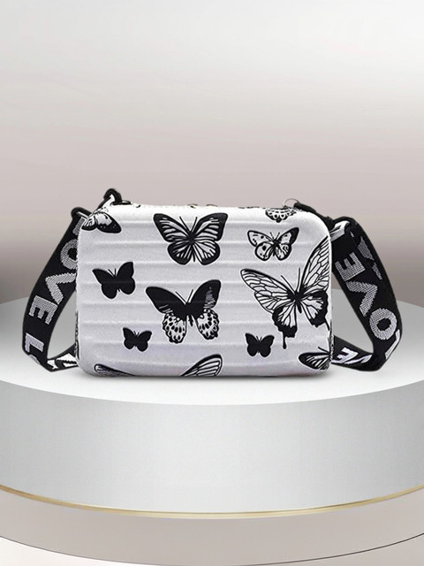 AMAGING Black Sling Bag New Design Sling Box Bag for Women and Girls