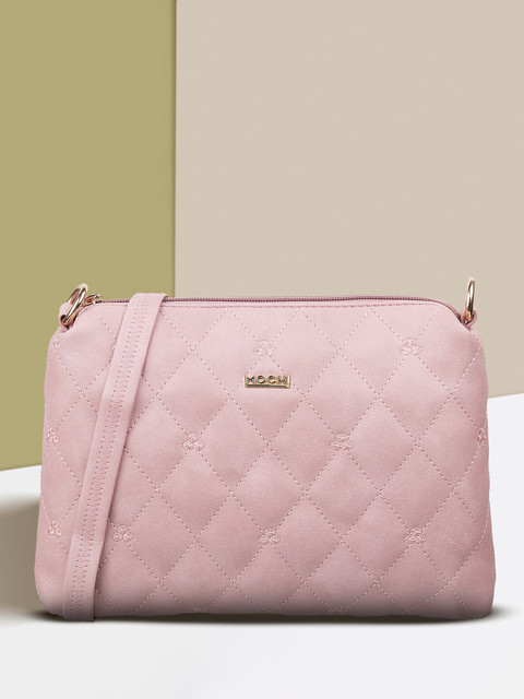 MOCHI Pink Sling Bag 66-7354-Pink 24,Pink Price in India