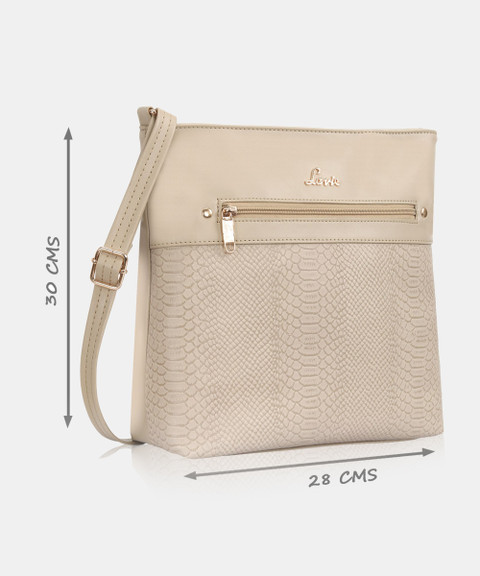 LAVIE Beige Sling Bag SDGE810020N3 BEIGE Price in India