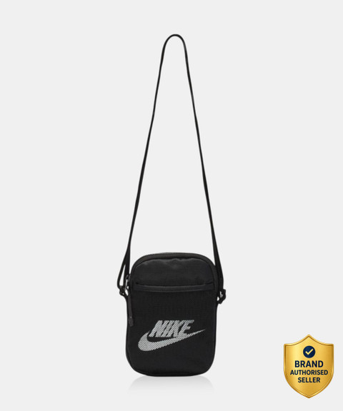 NIKE Black Messenger Bag Heritage Black - Price in India