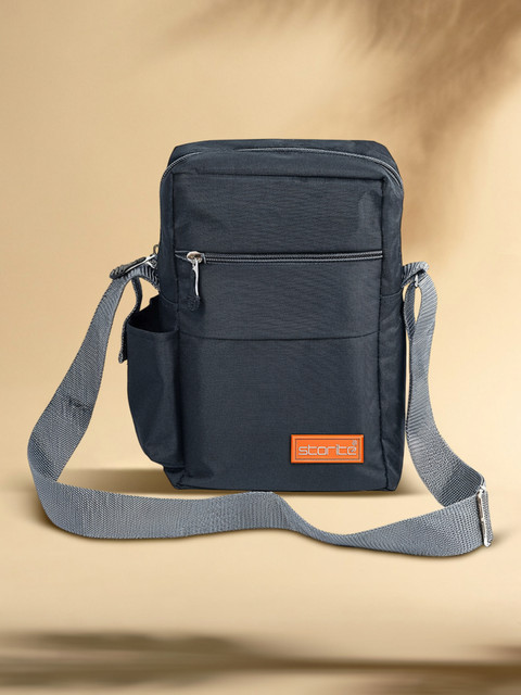 STORITE Grey Sling Bag Cross Body Messenger Dark Grey