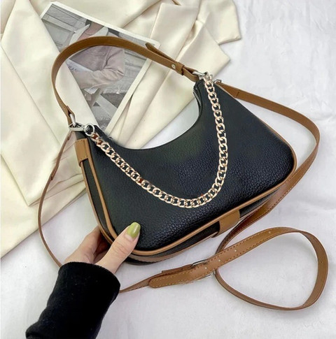 Leather Handbags One Side Purse Ladies Ladies Party Wear Stylish