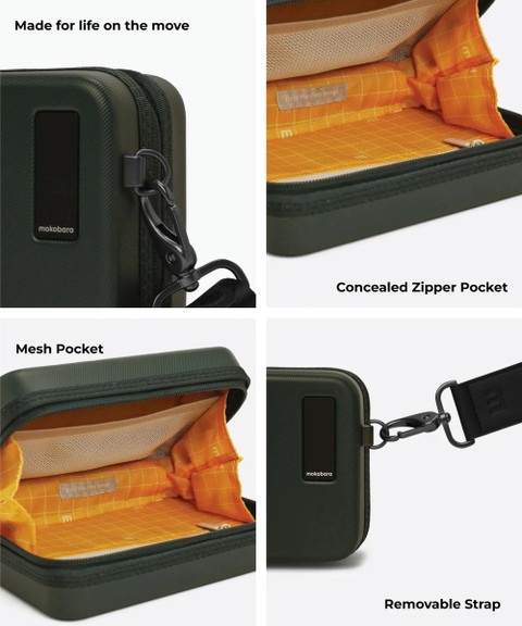 Mokobara Green Sling Bag The Moko Mini 2.0 Seaweed Green - Price