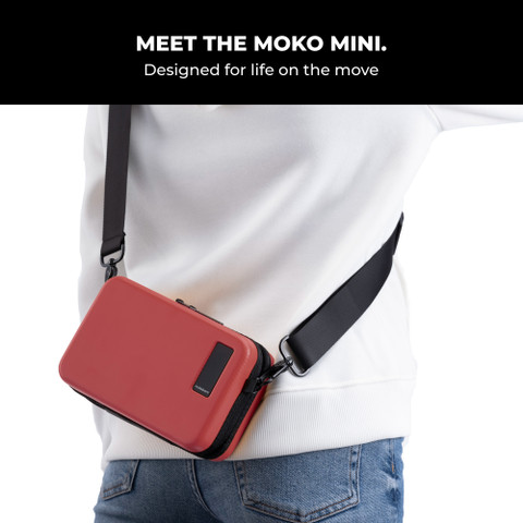 Mokobara Black Sling Bag The Moko Mini