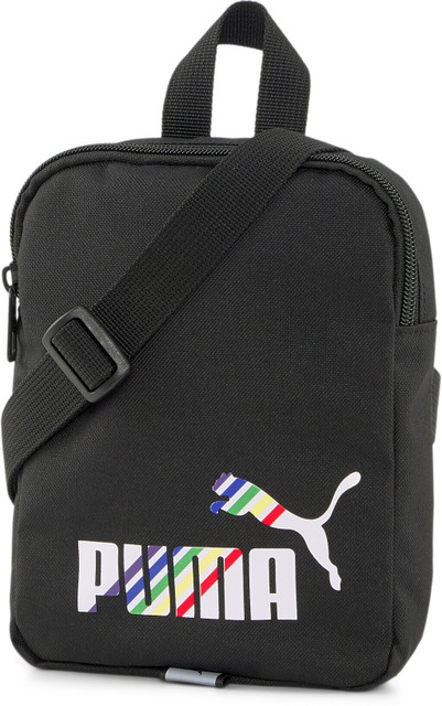 PUMA Black Shoulder Bag Phase AOP Portable