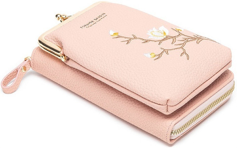 Monument Pink Hand-held Bag Women Crossbody Wallet Bag Ladies Small  Cross-Body Shoulder Bags Purse Wallet