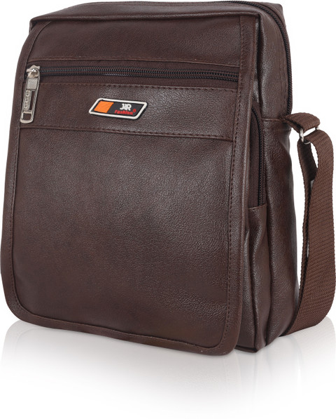 jir fashion Brown Sling Bag Vegan Leather Travelling Crossbody