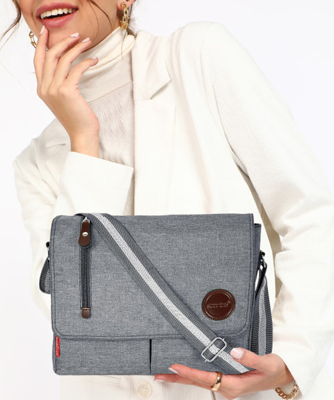 Canvas Messenger Grey Leather Messenger Bag Buy Osprey London The