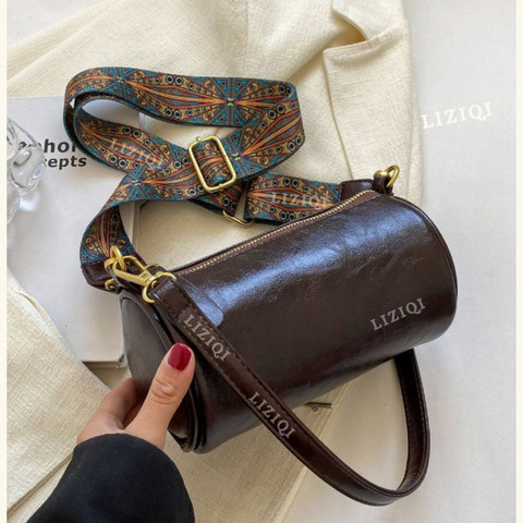 LIZIQI Black Sling Bag Trendy korean style mini sling bags Black