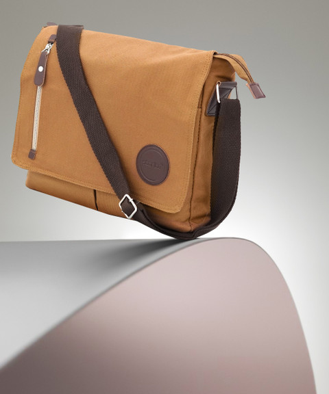 STORITE Brown Sling Bag Cross Body Travel Office Business