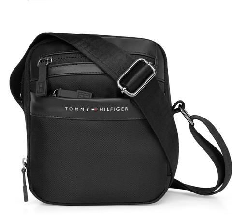TOMMY HILFIGER Black Sling Bag Kokomo Black Price in India