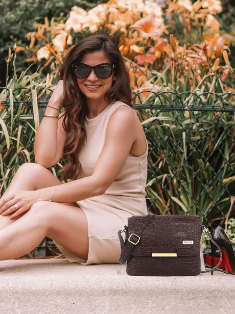 Rovok Brown Sling Bag Sling Bags for Women Latest Branded, Sling Bag for  Office Party -Trendy /Stylish sling bag (Brown)