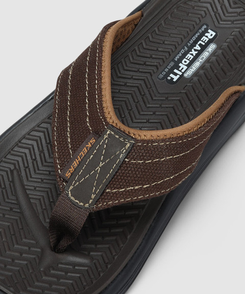 Top Skechers Skechers Relaxed Fit Memory Foam Mens Sandals