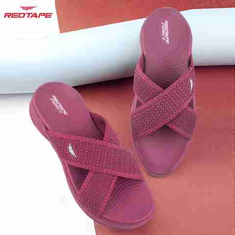 RED TAPE Women Slides Buy RED TAPE Women Slides Online at Best
