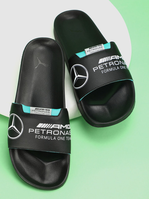 Puma Men Puma Mercedes Amg Flip Flops Puma Amg Flip Flops PUMA Men MAPF1  Leadcat Logo