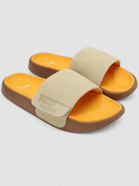 PUMA Men PUMA Men Leadcat Palermo Foil Slides (Yellow
