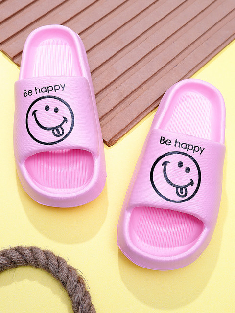 Flip Flop Slippers Pink Slides Pink Men Pink Flip Flop - Main Image