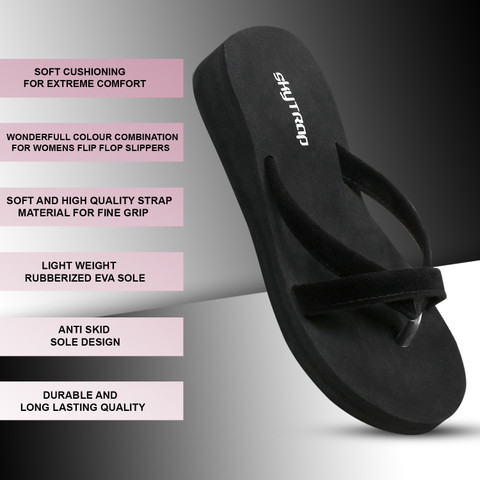 Skytrap Women Stylish Comfortable and Trending Cross Strap Flip