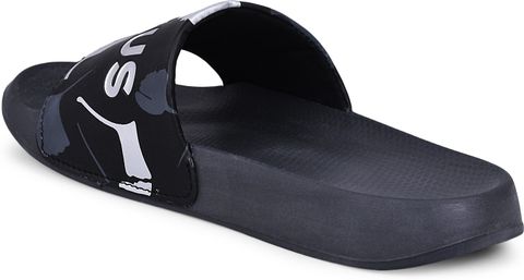 Campus Men Slides Black Size 7 - Image 6