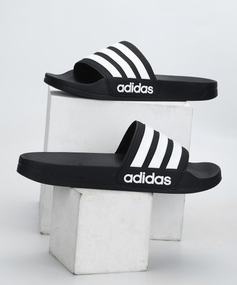 adidas cloudfoam slippers mens