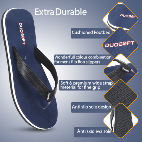 DUOSOFT Men Doctor Slipper|Super  Soft|Orthopedic|Lightweight|Diabetic|Antiskid Slippers