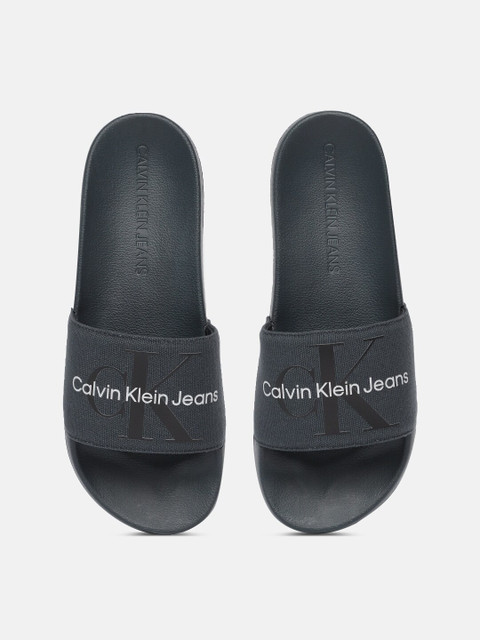 Flipkart Calvin Klein Slides India Men Grey Casual Shoes