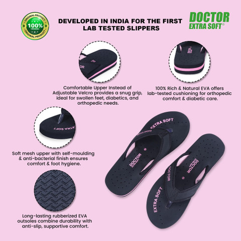 DOCTOR EXTRA SOFT Women Doctor Slippers for Women Orthopedic